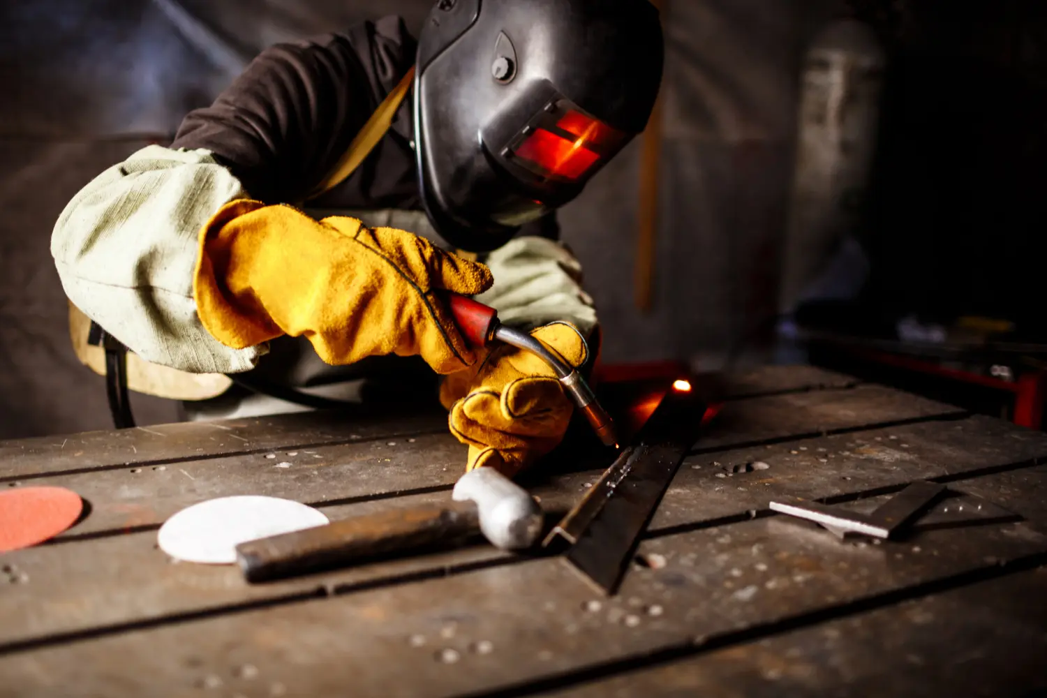 Laser cleaning roest verwijderen